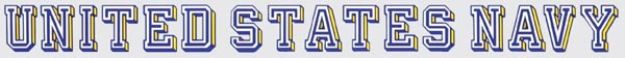 Mylar Decal - Navy Window Strip