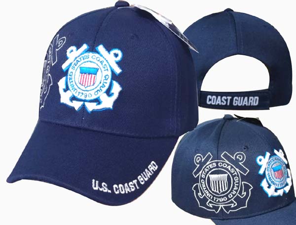 USCG Emblem w/ shadow Cap