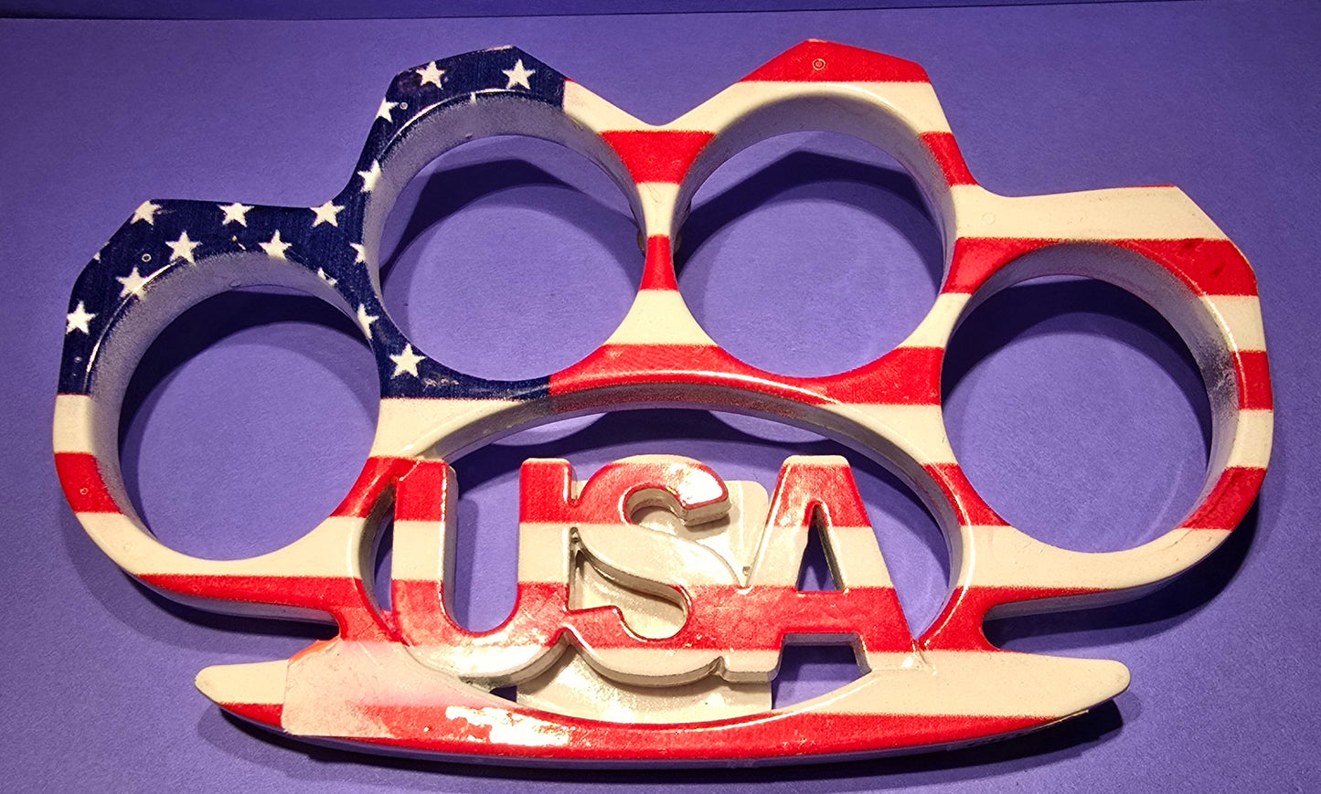 US FLAG BRASS KNUCKLES