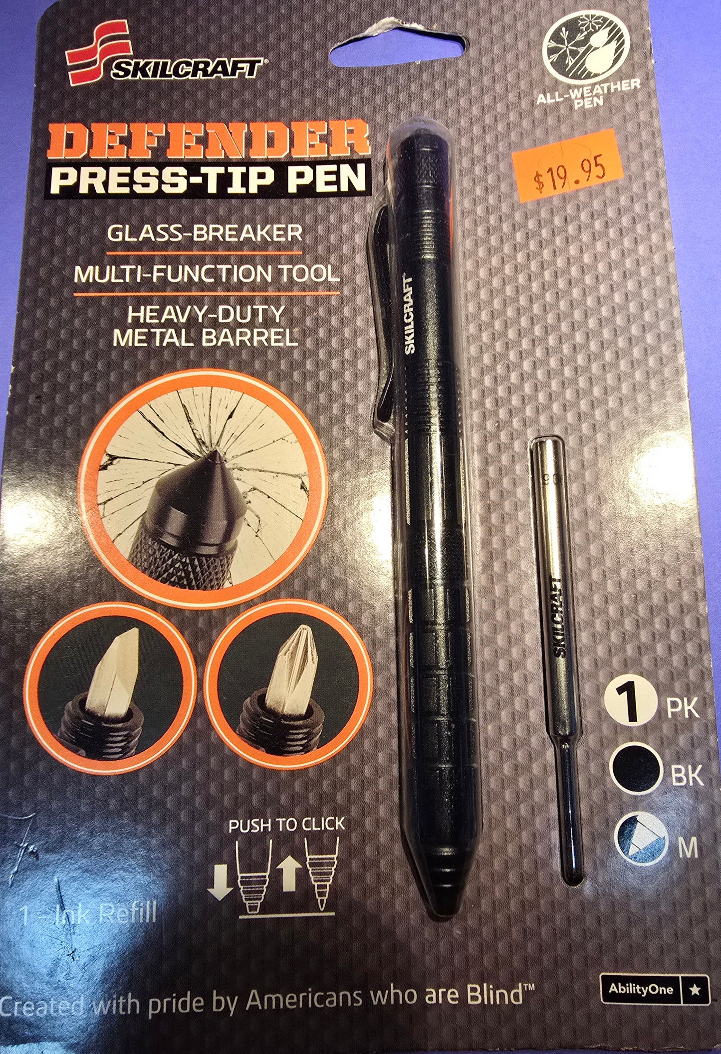 Skilcraft Defender Press-Tip Pen