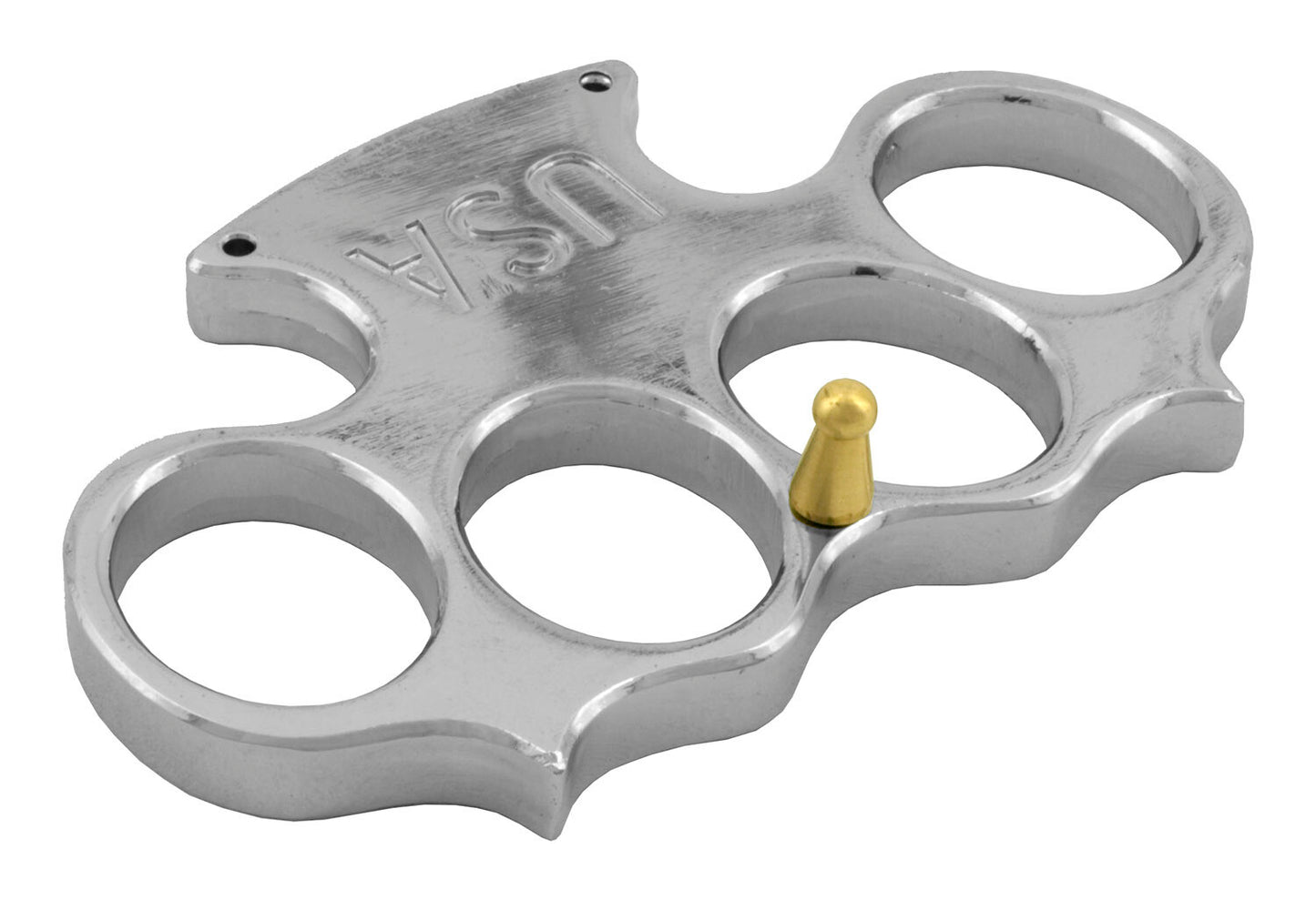SILVER USA BRASS KNUCKLES