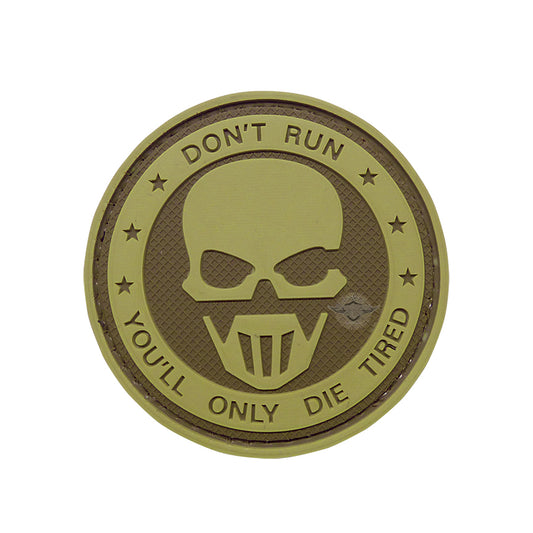 DON'T RUN - GHOST - PVC MORALE PATCH