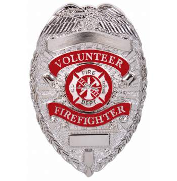 Deluxe Fire Department Badge