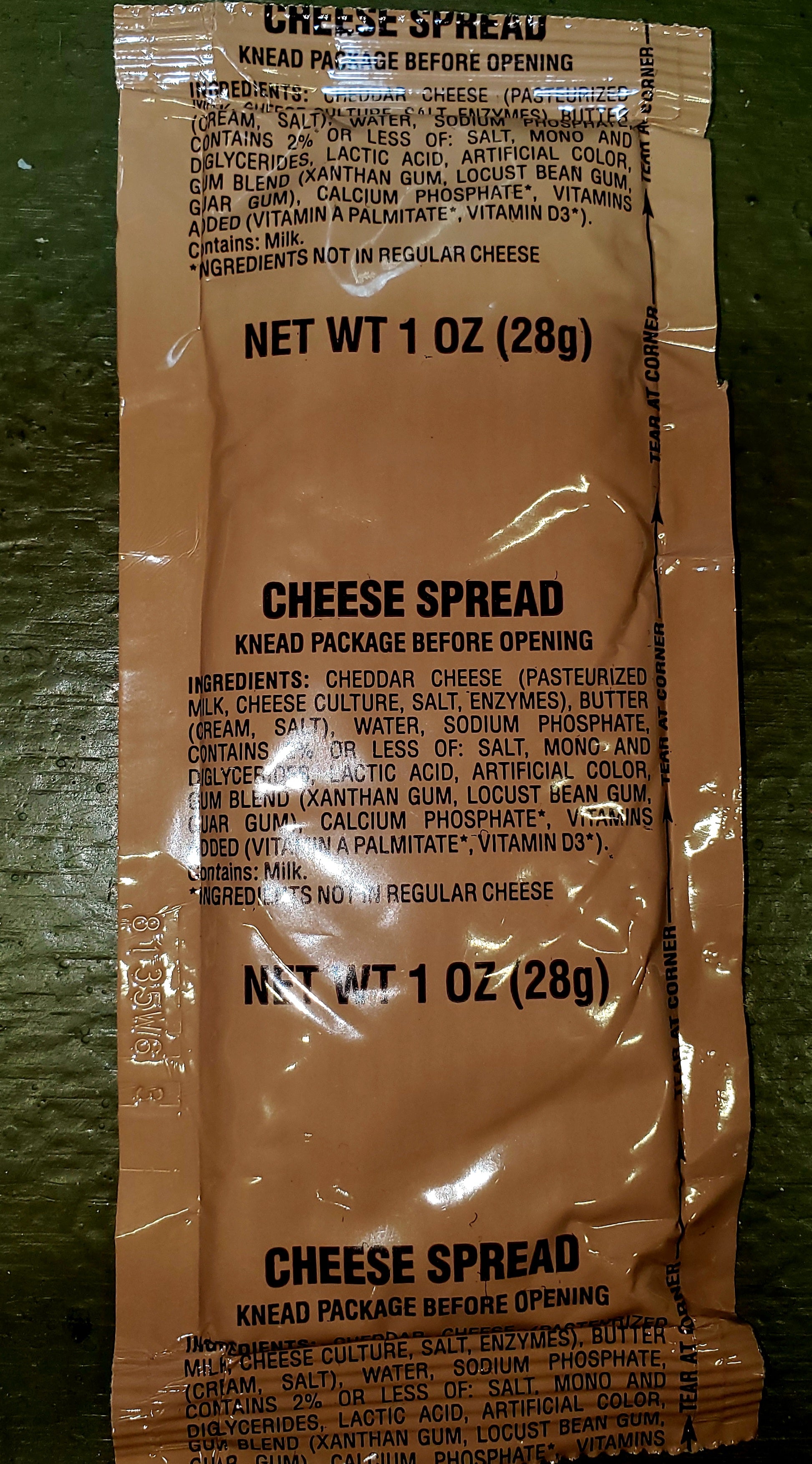 MRE Cheese Spread