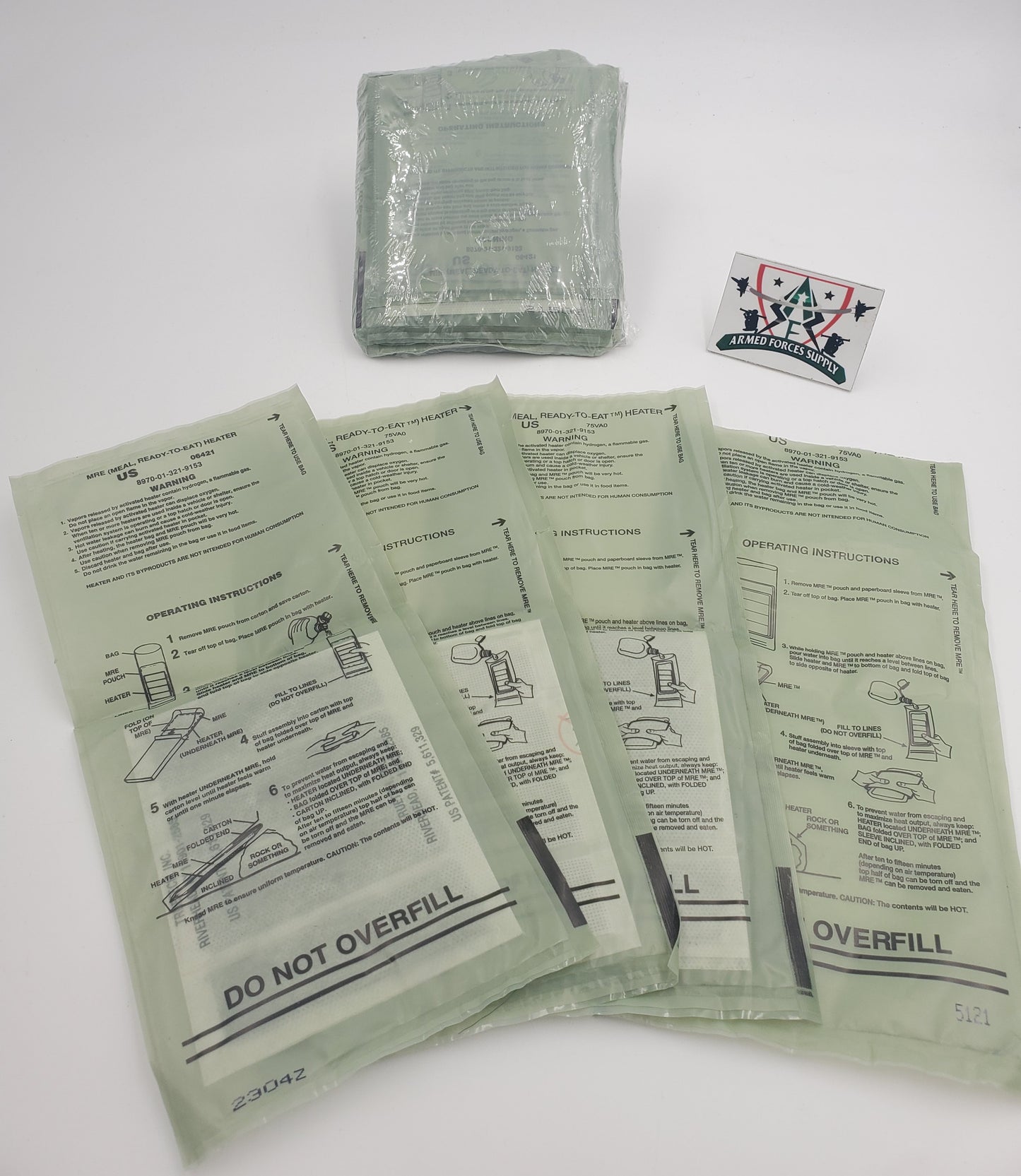MRE HEATER PACK OF 10