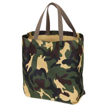 Canvas Camo Tote Bag