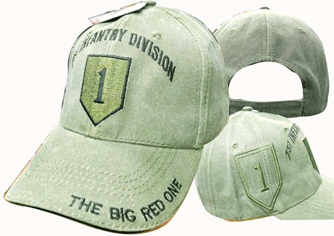 1st Infantry Div Cap OD