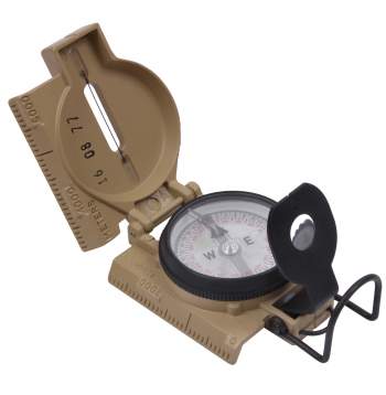 G.I Style Military Marching Compass with LED Light