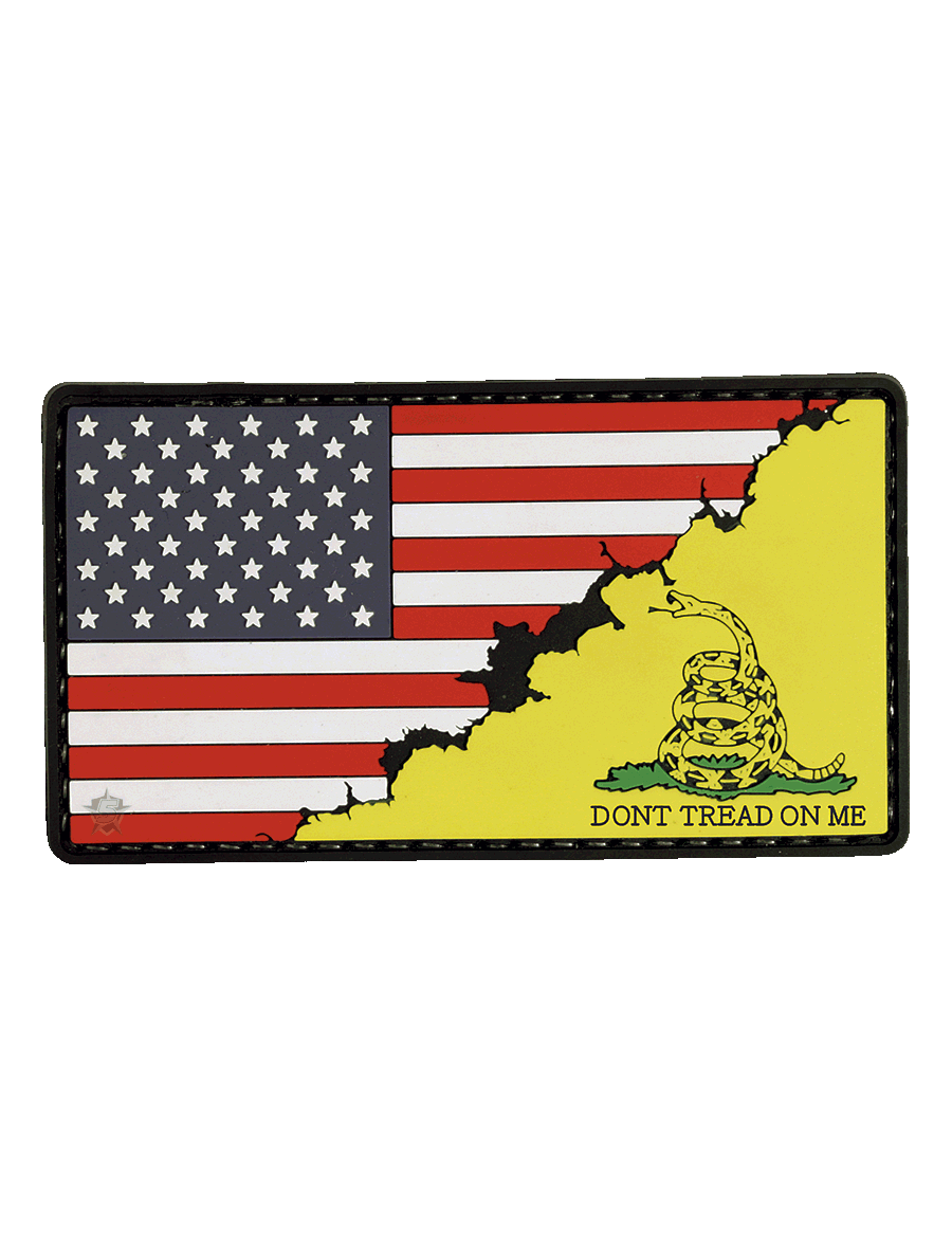 AMERICA/DON'T TREAD FLAG MORALE PVC PATCH