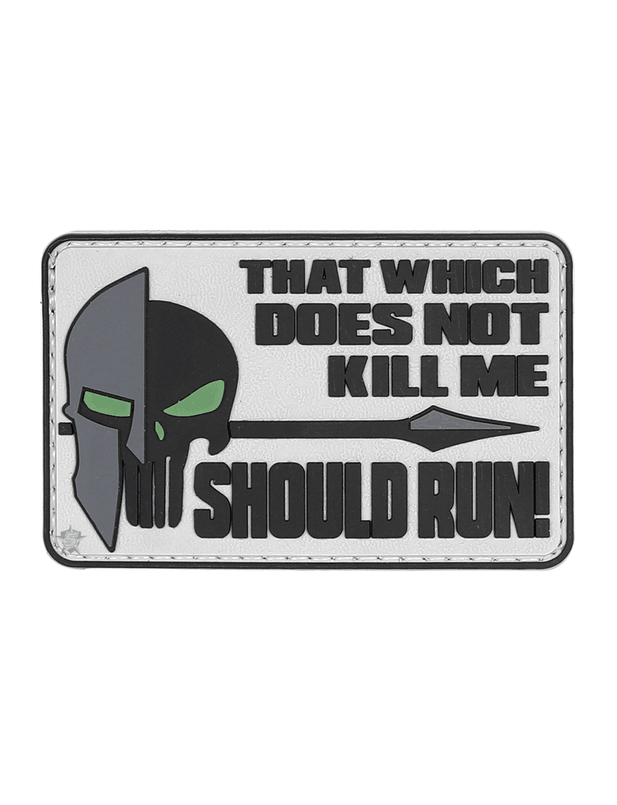 SHOULD RUN MORALE PVC PATCH