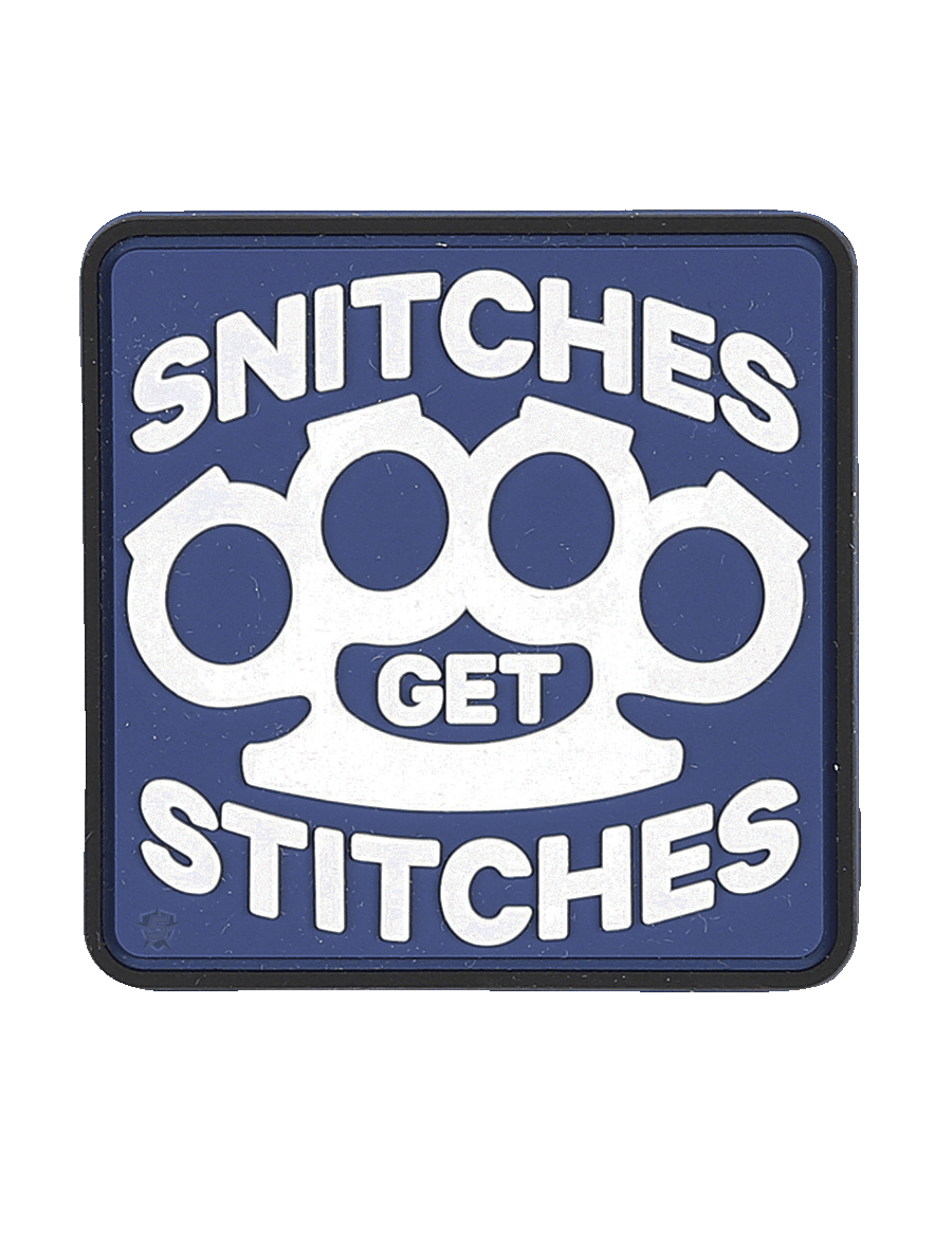 SNITCHES MORALE PVC PATCH