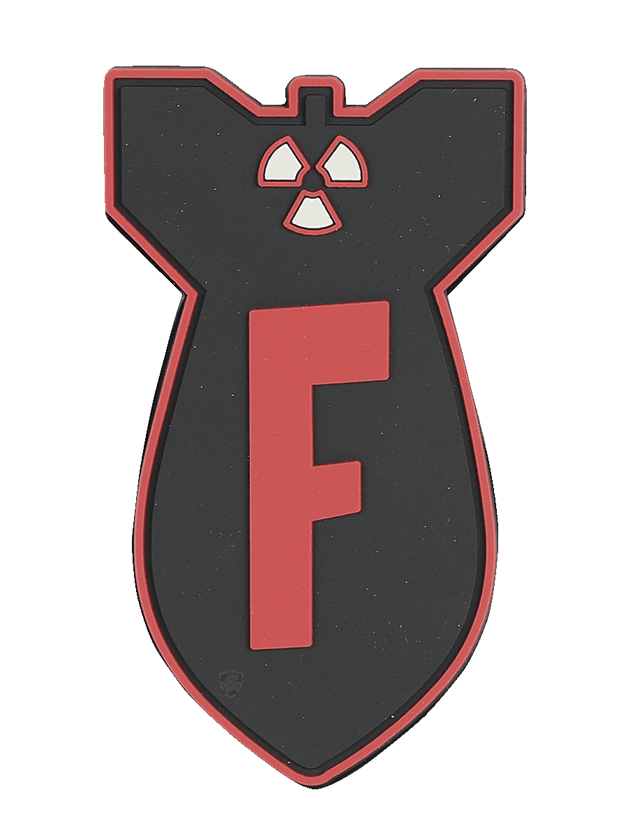 F-BOMB MORALE PVC PATCH