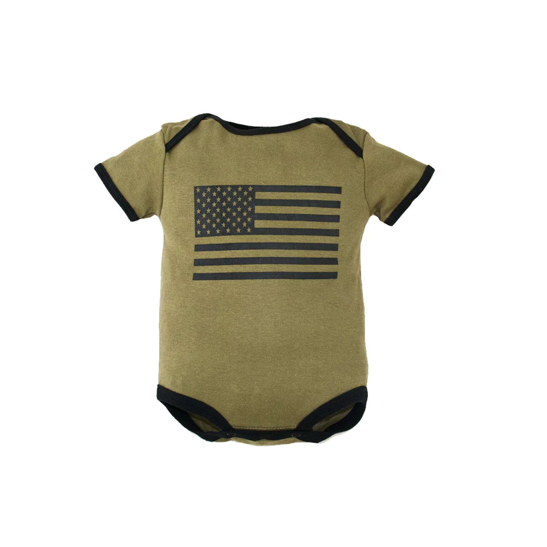 AMERICAN FLAG BODYSUIT