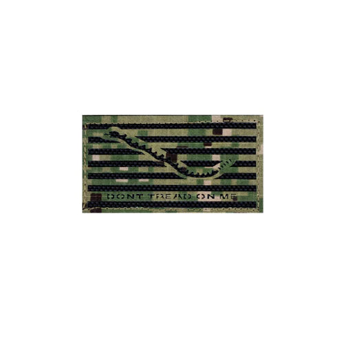 LASER CUT WOODLAND MARPAT REVERSE AMERICAN FLAG PATCH
