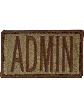 Administration Duty Identifier Tab OCP with Fastener