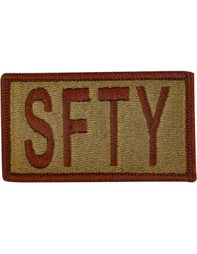 Safety OCP Duty Identifier Patch with Fastener