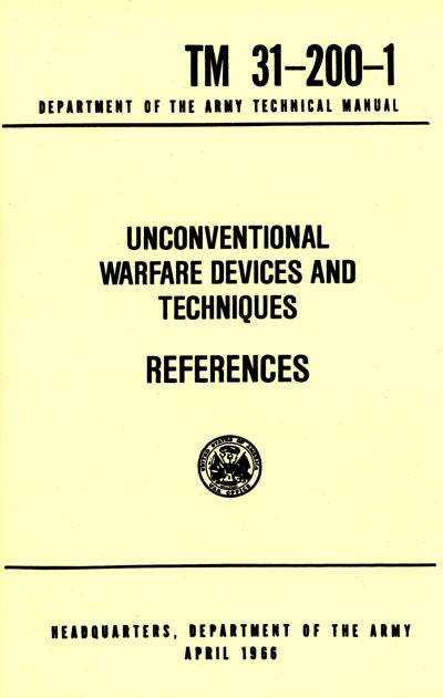 Unconventional Warfare Devices (TM 31-200-1)