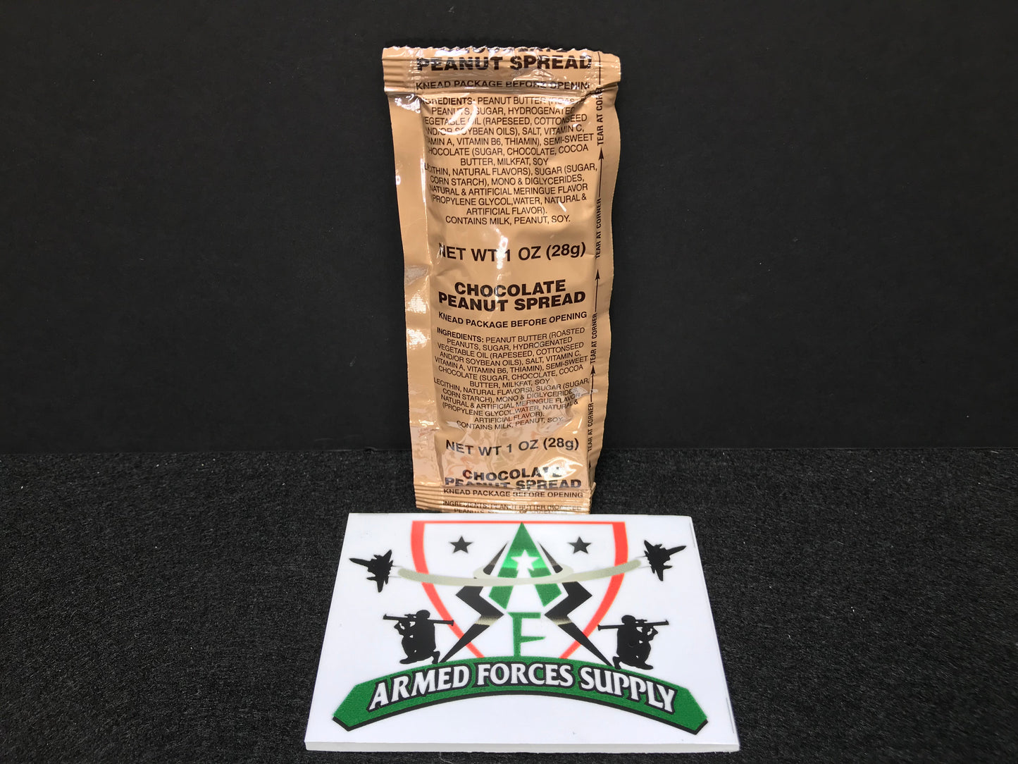 MILITARY MRE CHOCLATE PEANUT BUTTER SPREAD