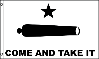 COME & TAKE GONZALES FLAG