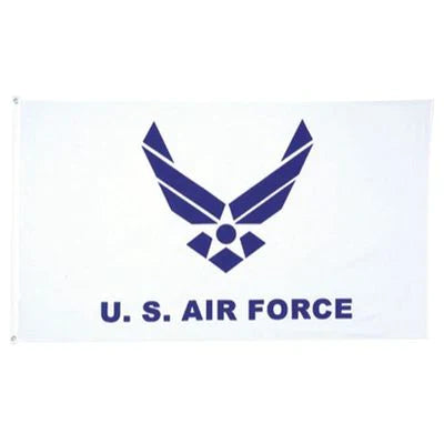 US AIR FORCE LOGO FLAG