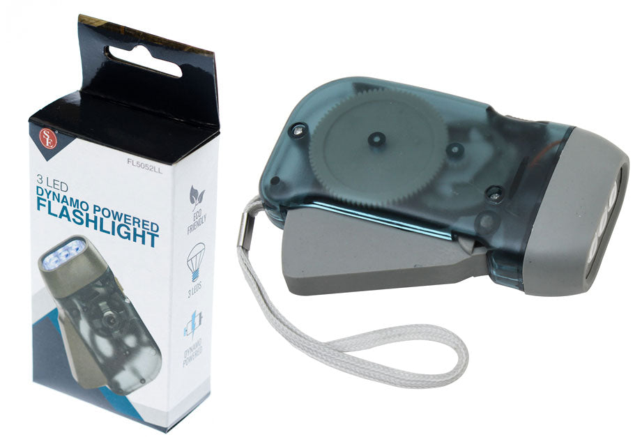 DYNAMO POWERED FLASHLIGHT