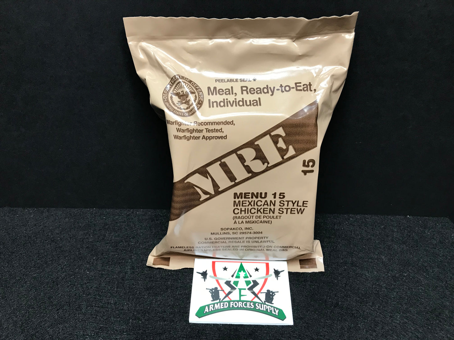 MEXICAN STYLE CHICKEN STEW MRE