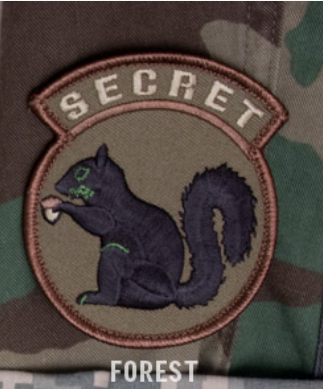 SECRET SQUIRREL MORALE PATCH