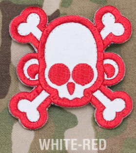 SKULLMONKEY CROSSBONES MORALE PATCH