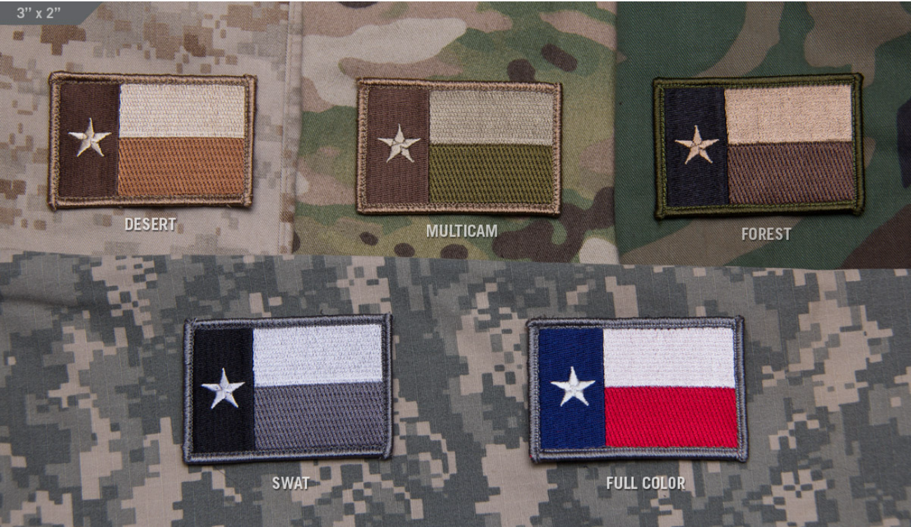 TEXAS FLAG MORALE PATCH