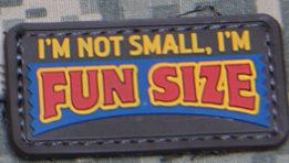 FUN SIZE PVC MORALE PATCH