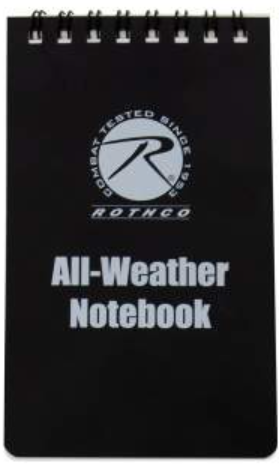 All-Weather Waterproof Notebook
