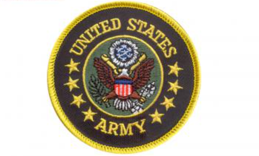 US Army Round Patch