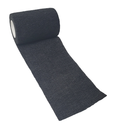 ELASTIC SELF ADHESIVE BLACK BANDAGE 3"