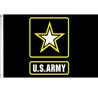 US Army Logo Flag