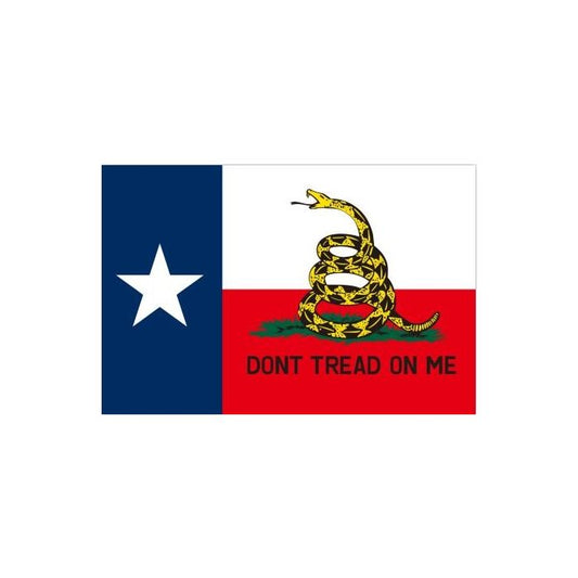 Texas Dont Tread On Me Flag 3X5