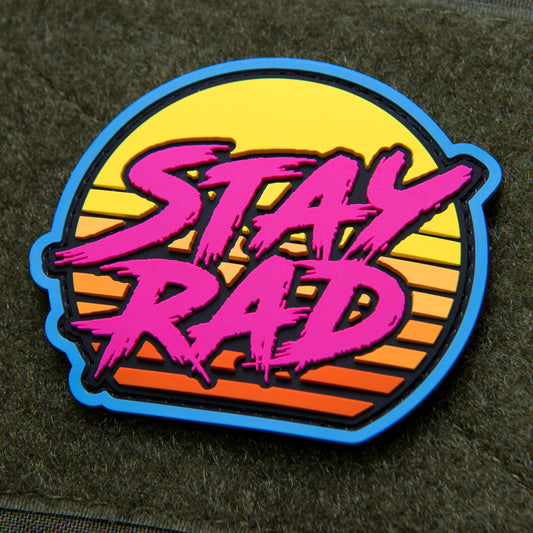 STAY RAD SUNSET PVC MORALE PATCH