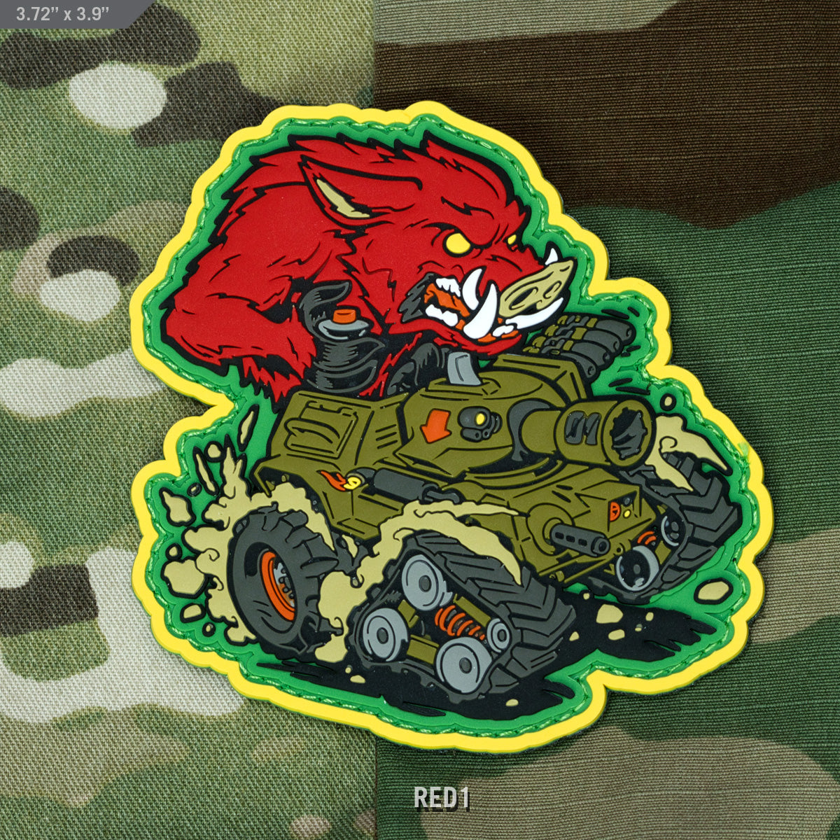 WAR MACHINE BOAR! PVC MORALE PATCH