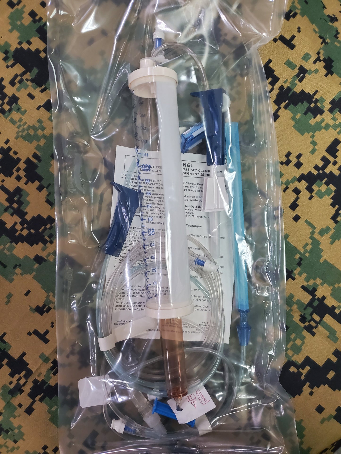 SMART SITE INFUSION BURRETE SET