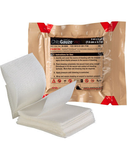 CHITOGAUZE PRO 3" x 4yrd