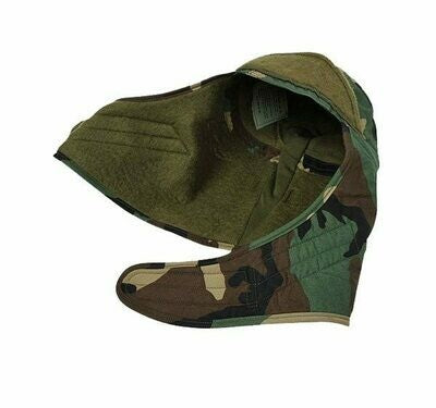 USGI WOODLAND CAMO HELMET LINER COLD WEATHER