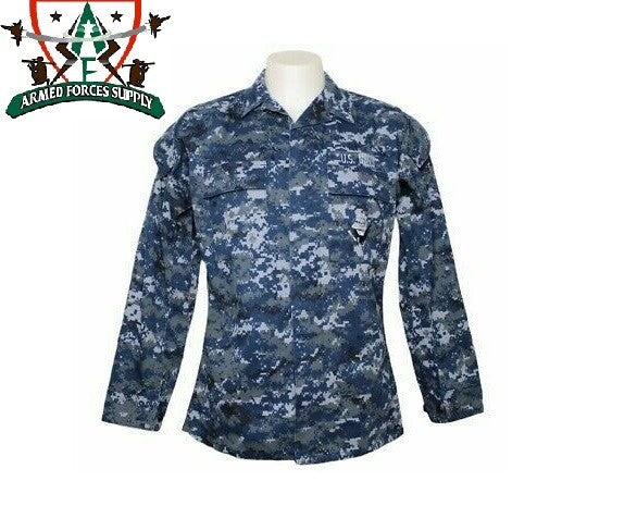 NAVY BLUE DIGITAL MARPAT UNIFORM JACKET