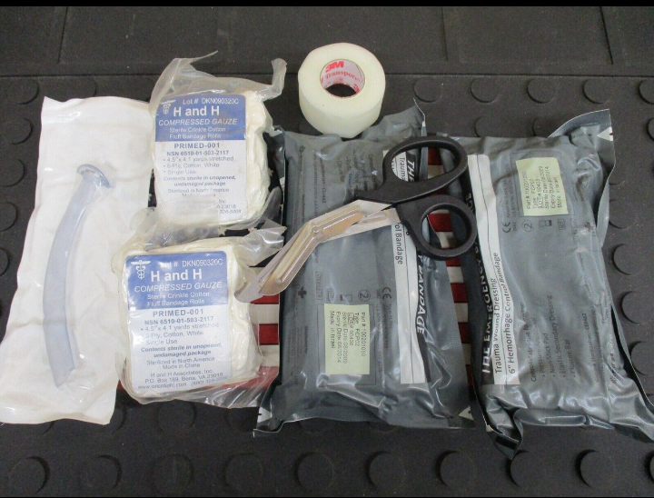 USGI IFAK II Military Individual First Aid Kit Medical Field Gear Complete  Pack