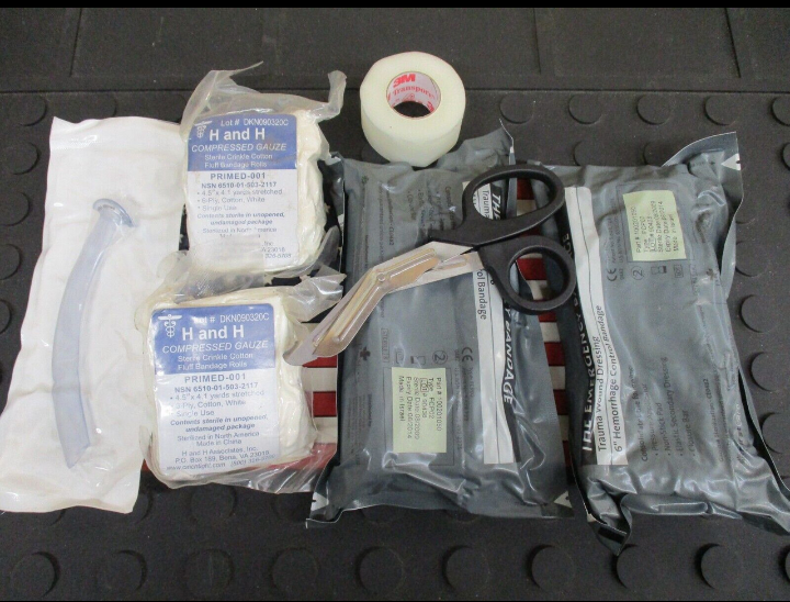 USGI TRAUMA MODULE IFAK REFILL MILITARY ARMY USMC MEDIC KIT ISRAELI BANDAGE