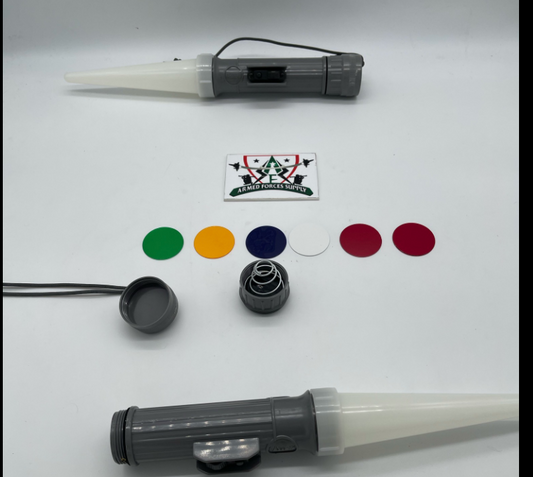 Fulton MX-993/U Flashlight Traffic Directing Wands (PAIR “TWO”) NSN# 6230-00-926-4331 P/N W15B