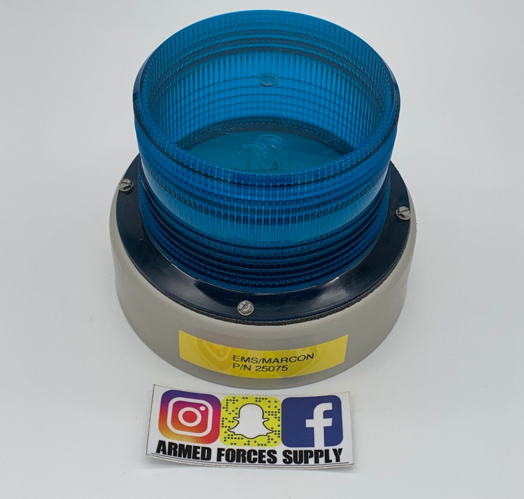 Blue Strobe Light 12 12-48 Volts
