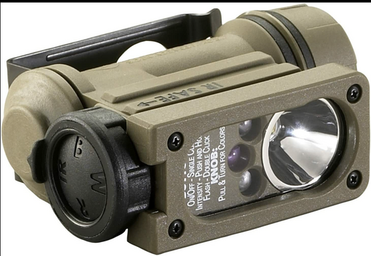 STREAMLIGHT SIDEWINDER COMPACT II HELMET INFRARED LIGHT