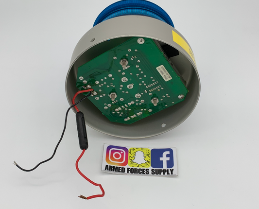 Blue Strobe Light 12 12-48 Volts
