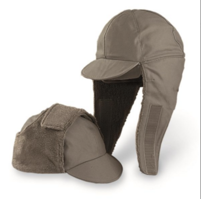 GERMAN OD WINTER CAP USED