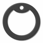 COLORED RUBBER DOG TAG SILENCERS