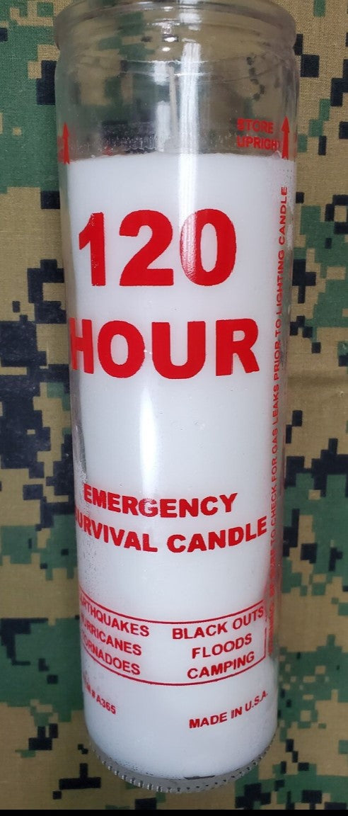 Emergency Candles - 24 Pack White Short Taper Candles - Unscented Emergency Candles - 24 Pack White Short Taper Candles - Unscented